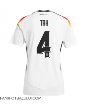 Germania Jonathan Tah #4 Echipament de Fotbal Replică European 2024 Femei Acasa
